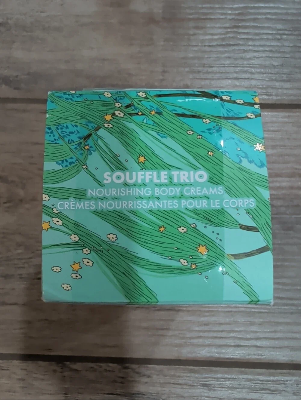 Origins Souffle Trio Nourishing Body Cream Gift Set 3 Pc Ginger Plantfusion New